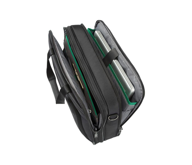 SAMSONITE DESKLITE 1 GUSSET 15.6" 50D-09-001 CZARNY - 1380804 - zdjęcie 2